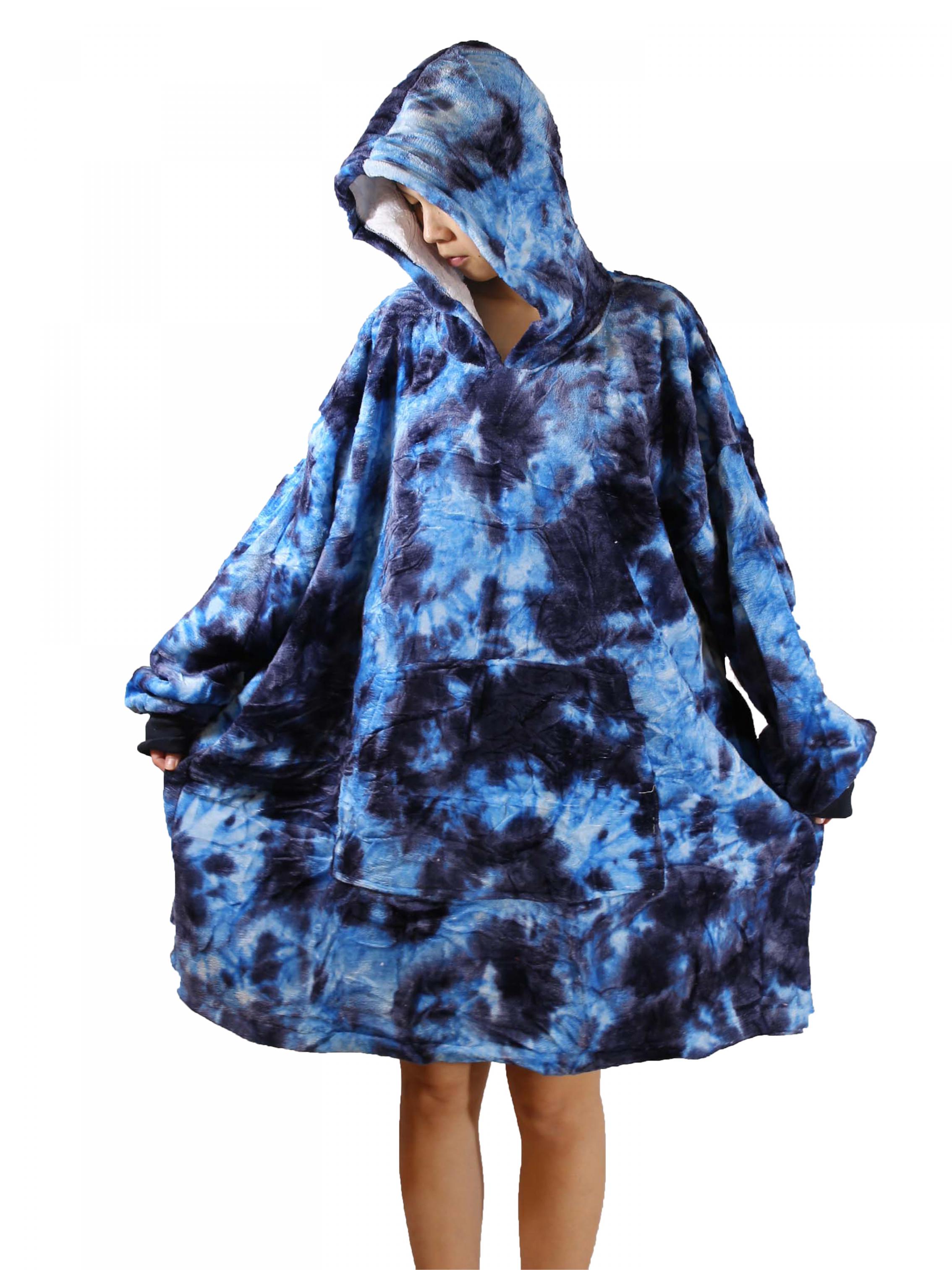 Blue Camouflage Hoodie