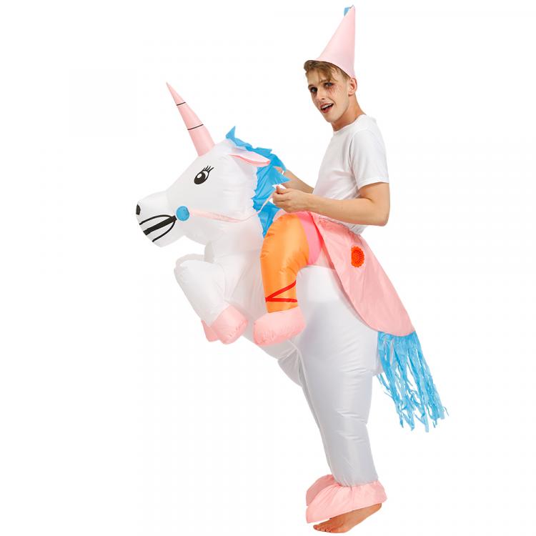 Unicorn Ride On Inflatable Costume