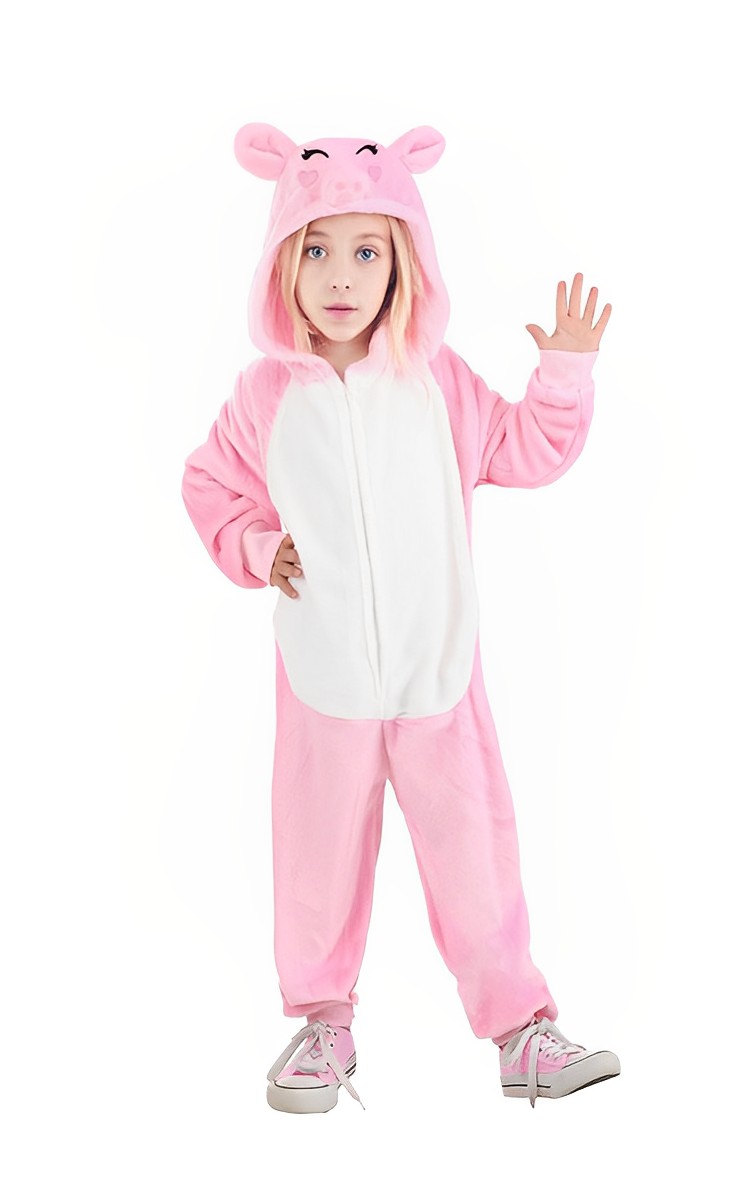 Kids pig onesie hotsell