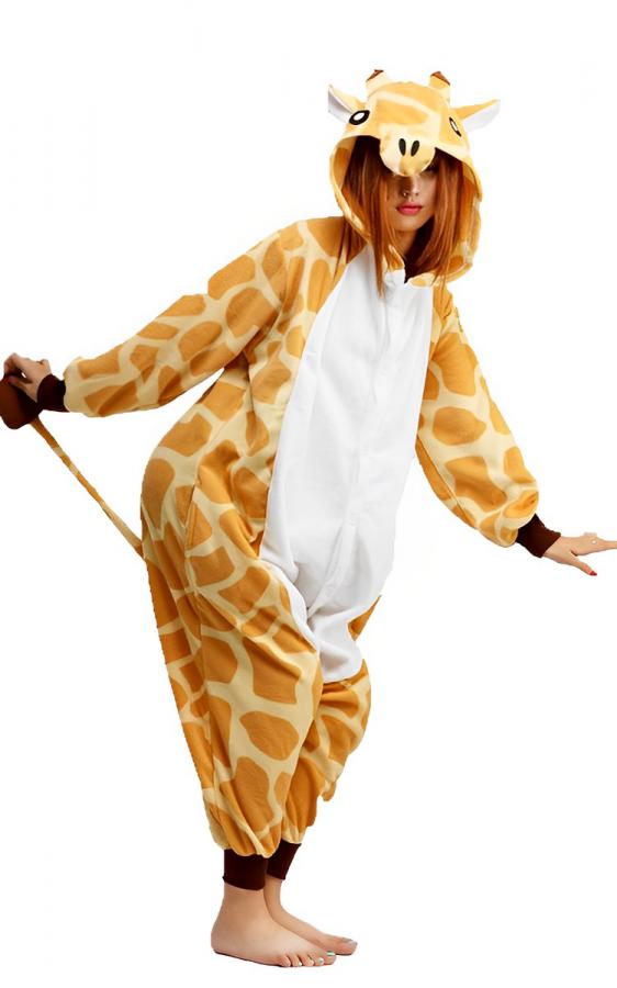 Giraffe Onesie with Express Post Delivery | Comfortable and Adorable Animal Onesie for Adults