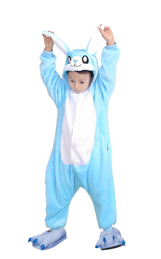 Blue Rabbit Kid Onesie