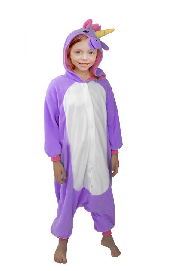 Royal Purple Unicorn Kid Onesie