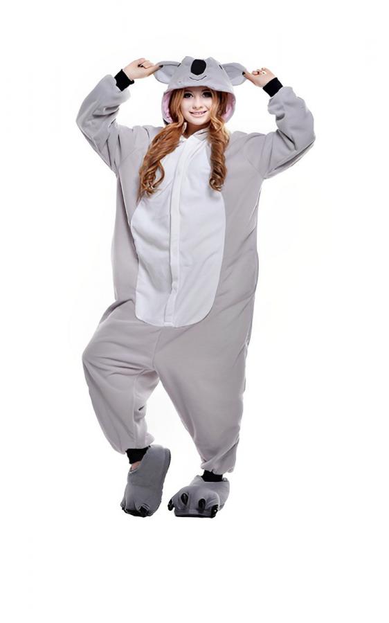 Grey Koala Onesie | Australian Animal Cosutme