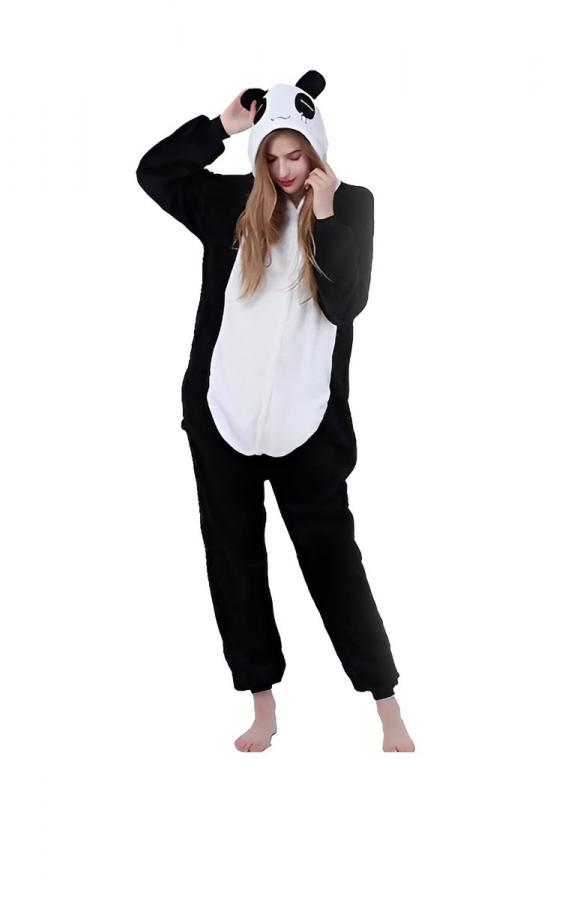 Panda Onesie | Black and White Panda Bear