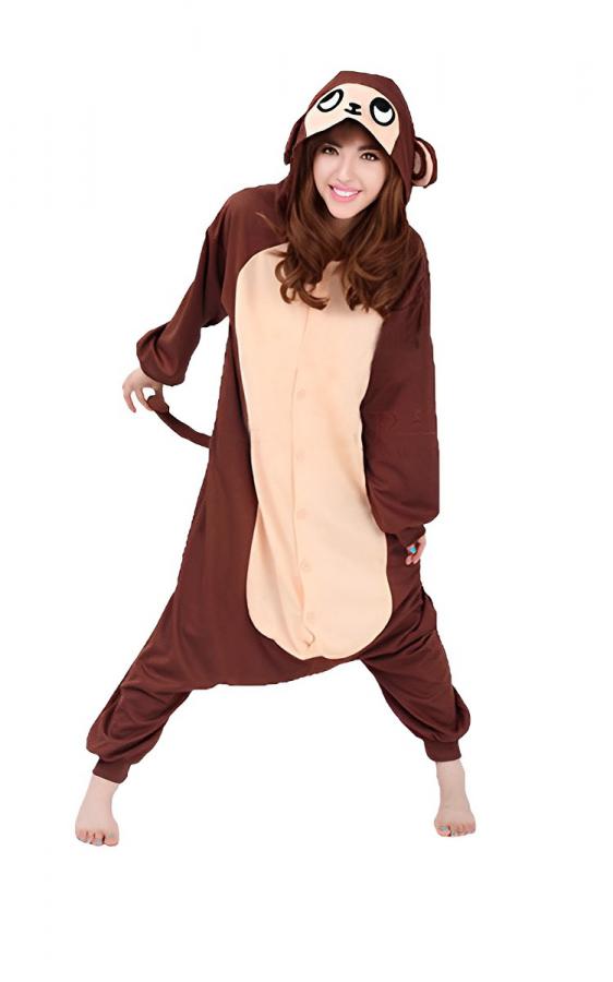 Monkey Onesie | Soft and Comfy Animal Onesie for Adults