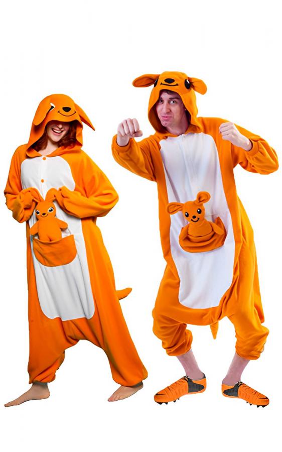 Kangaroo Onesie | Australian Animal Costume | Express Post from Sydney 